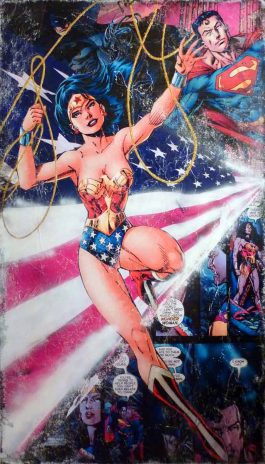Marvel,oeuvre, tableau, artiste, artiste peintre, contemporain, atelier , atelier pop art, decoration, galerie, Marvel , wonderwoman,artiste peintre, tableau, rénovation, décoration, street art, Popart, homedesign, sculpture, œuvres, intérior, collector, women, love, pochoir, luxe, graphique, Instagram, collage, sandrinehayat, modernart, art, Gallery, gallerie, Painting, peinture, design, vernissage, customiser