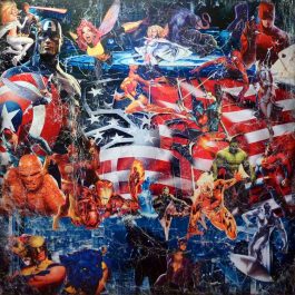 Marvel, oeuvre, tableau, artiste, artiste peintre, contemporain, atelier , atelier pop art, decoration, galerie, marvel,artiste peintre, tableau, rénovation, décoration, street art, Popart, homedesign, sculpture, œuvres, intérior, collector, women, love, pochoir, luxe, graphique, Instagram, collage, sandrinehayat, modernart, art, Gallery, gallerie, Painting, peinture, design, vernissage, customiser
